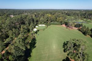 Augusta National 13th Green Aerial